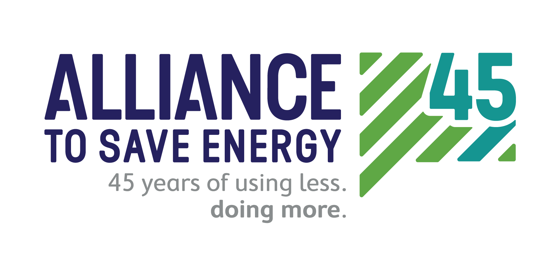 Alliance to Save Energy 45th Anniversary Logo