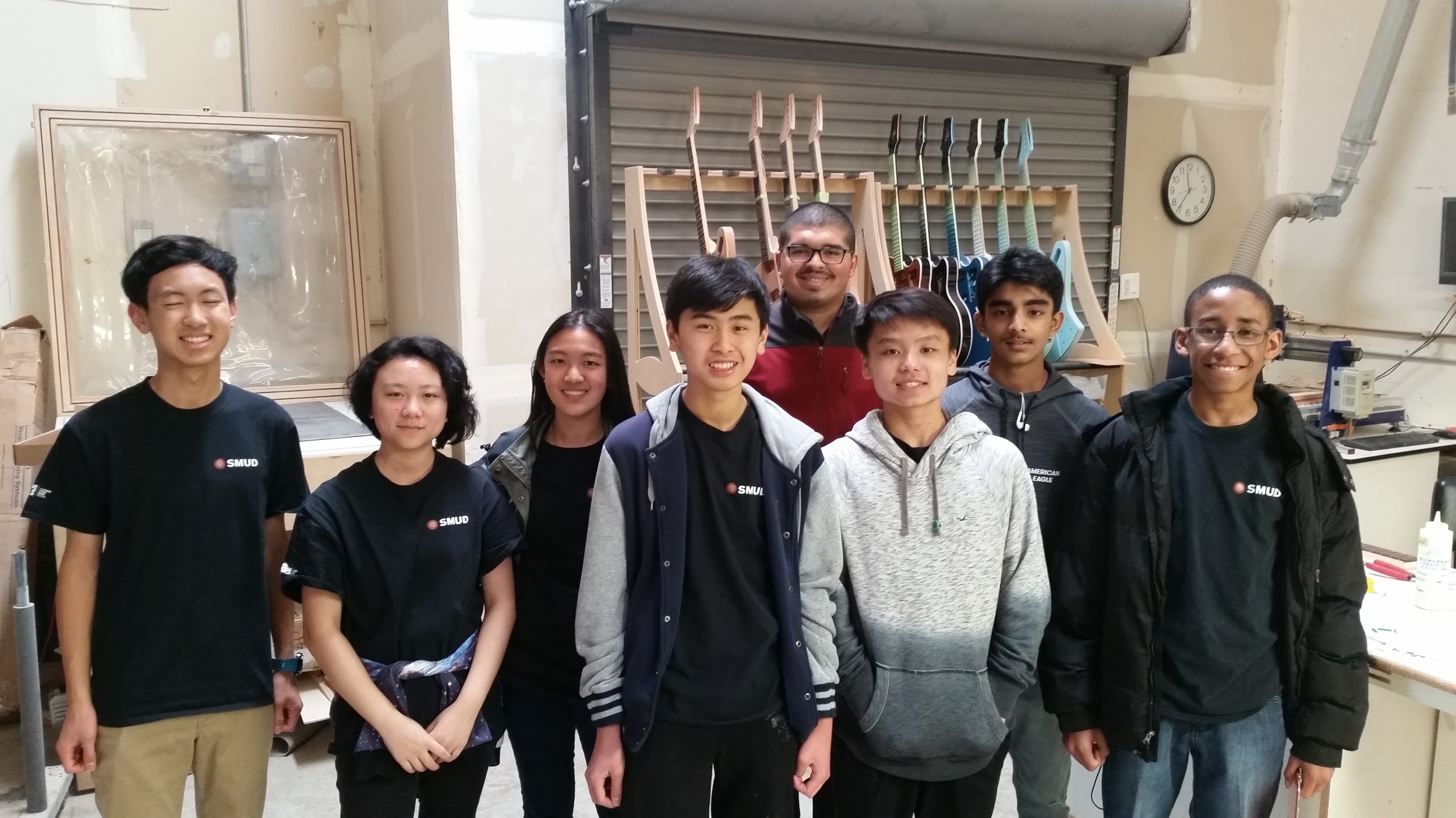 IDEA students from Pleasant Grove High School at audit of Kauer Guitars IDEA students from Pleasant Grove High School at audit of Kauer Guitars