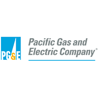 PG&E logo. 
