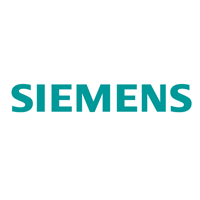 Siemens logo.